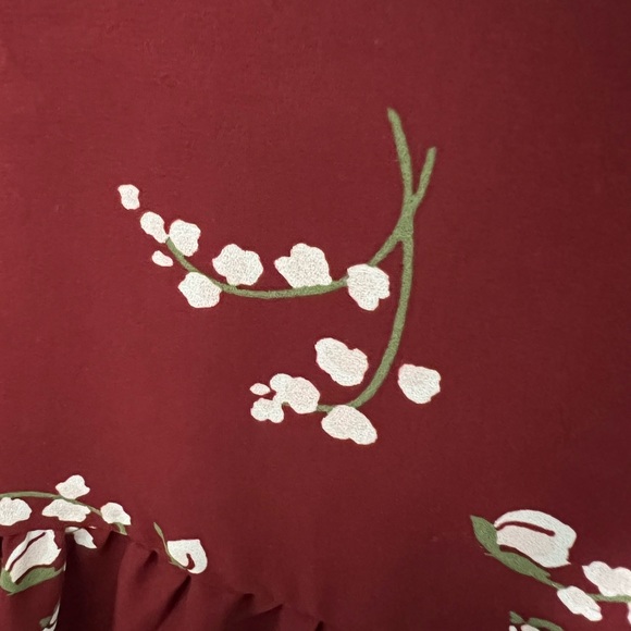 LOFT Red Blouse - Picture 5 of 5